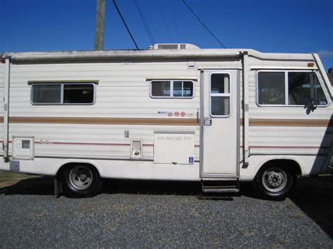 1972 Scamper 24 Ft A Class Motorhome Outside Victoria
