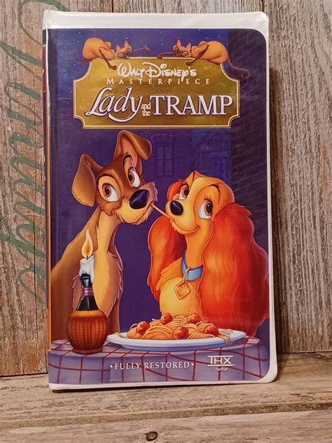 Walt Disneys Lady And The Tramp Vhs 1998 Vcr Movie Etsy