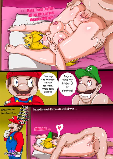 Mario Luigi Princess Peach