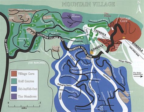 Telluride Mountain Village Maps