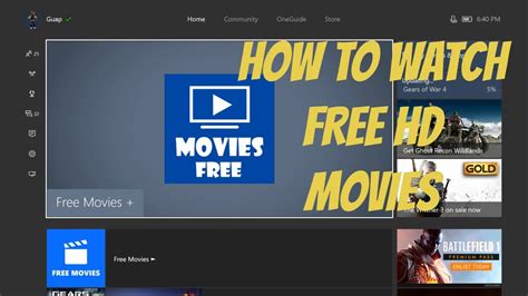 How To Watch Free Hd Movies On Xbox One Youtube