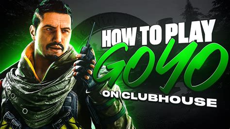 How To Play Goyo On Clubhouse Rainbow Six Siege Youtube