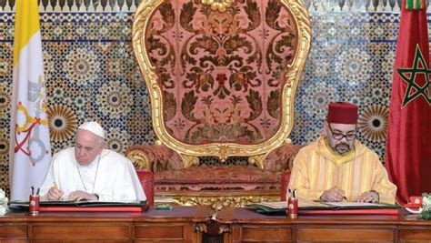 Pope King Of Morocco Issue Jerusalem Appeal Times Of Oman