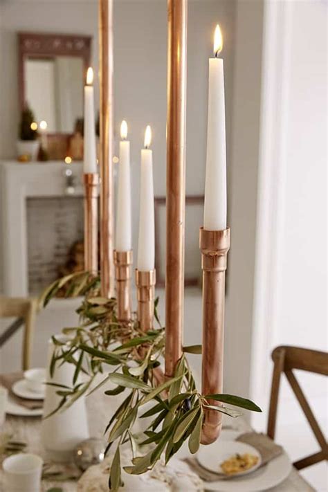 Diy Cómo Hacer Un Candelabro Colgante Para Iluminar La Mesa