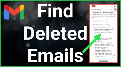 How To Recover Permanently Deleted Emails From Gmail Youtube