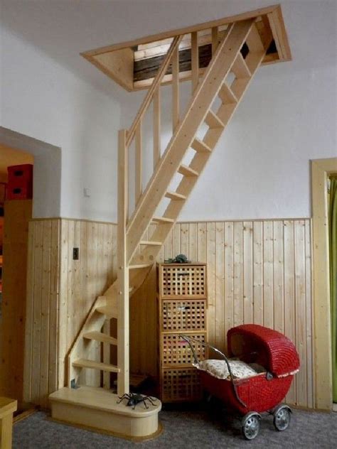 Best Cool Loft Stair Design Ideas For Space Saving Tiny House Loft