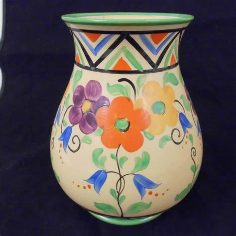 Facebook gives people the power to share and makes the. Wedgwood Art Deco Floral Vase possibly by Milly Taplin ...
