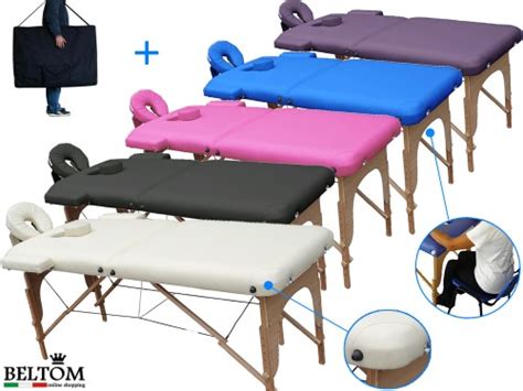 Wooden Massage Table 2 Section Beltom Online Shopping