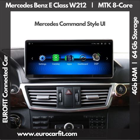 Mercedes Benz E Class W212 Lhd Years 2009 2012 Full Hd Android 101