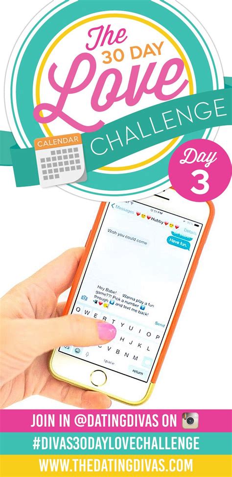 Divas 30 Day Love Challenge Day 3 Love Challenge Flirty Text