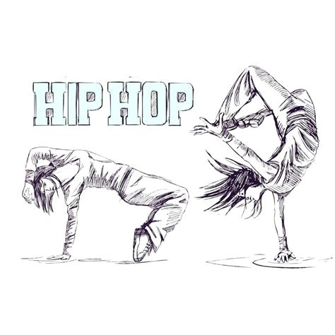 Hip Hop Dance Hip Hop Dança Dança Hip Hop Desenhos