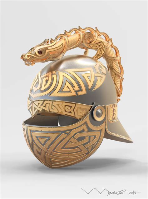 Dragon Helm Of Dor Lomin By Ivanalekseich Tolkien Tolkien