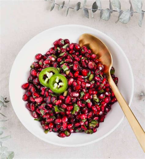 Pomegranate Relish Zestful Kitchen