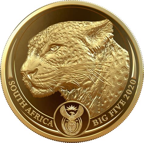 Gold Ounce Big Five Leopard Coin From South Africa Online Coin Club