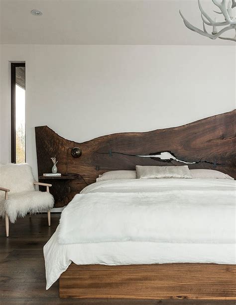 Bask in the organic beauty of live edge furniture with the livewood collection. 25 Reasons to Fall in Love with a Live-Edge Headboard