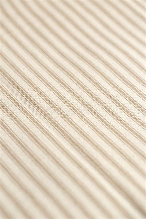 An Up Close View Of Tan Striped Fabric Background Stock Image Image