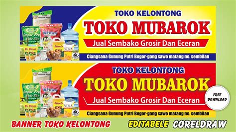 Contoh Desain Banner Toko Kelontong Gambar Contoh Banners Images Images And Photos Finder