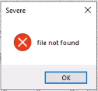Severe Error File Not Found In AutoCAD