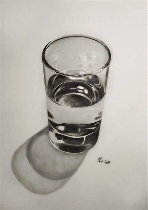 Learn To Draw A 3d Glass With Images Pencil Shading T