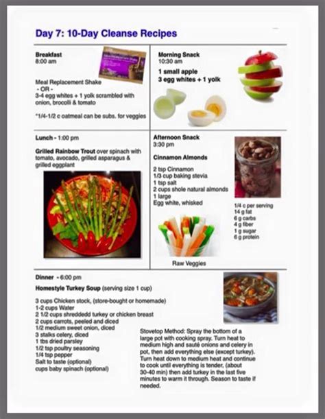 Best Advocare Cleanse Recipes Days Meals Ideas On Advocare