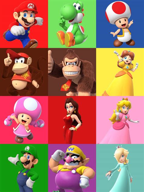 My Top 12 Favorite Mario Characters Updated By Tlhandgffanatic64203