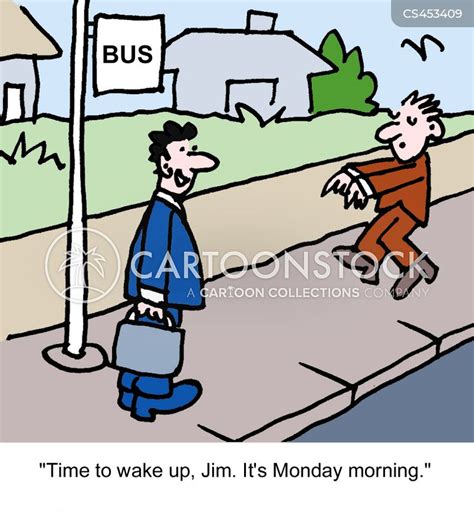 Happy Monday Funny Work Cartoon