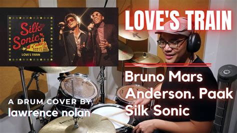 Bruno Mars Anderson Paak Silk Sonic Loves Train Drum Cover