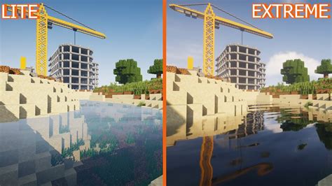 Chocapic13 V7 Shaders Lite Low High Ultra Extreme Shader Comparison