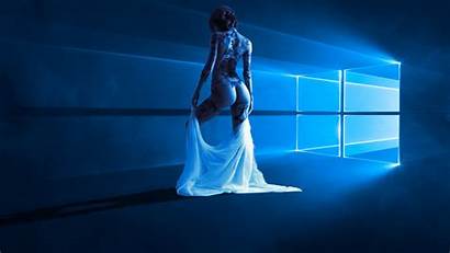 Cortana Windows Wallpapers Deviantart Desktop 1080p Moving