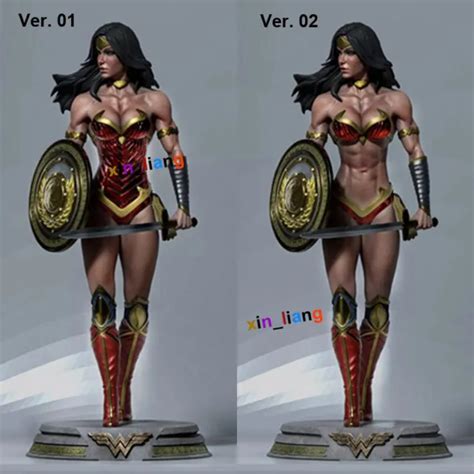 1 6 31 Nude Wonder Woman 3d Print Figure Gk Model Kit Unpainted Unassembled Gk 77 68 Picclick