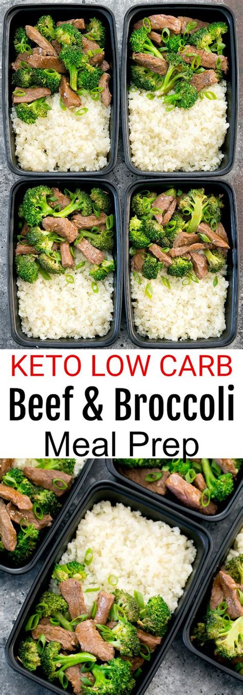 Keto Beef And Broccoli Perfect For Meal Prep Kirbies Cravings