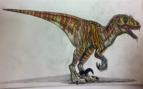 Velociraptor Jurassic Park Novel By Killosaur On Deviantart