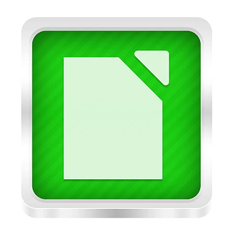 Libreoffice Icon Boxed Metal Icons