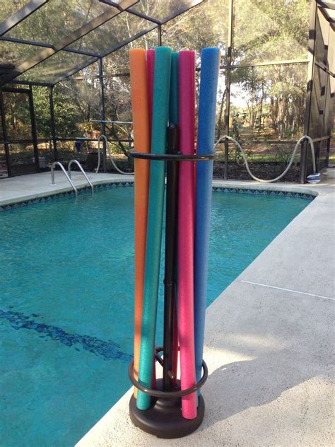 It Stands 50 Tall And Holds Up To 10 Normal Sized Pool Noodles