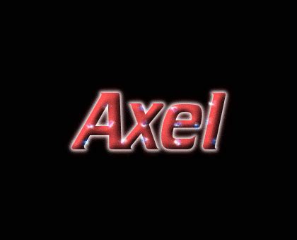 Axel Logo Free Name Design Tool From Flaming Text