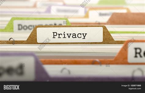 Privacy Concept On Image And Photo Free Trial Bigstock