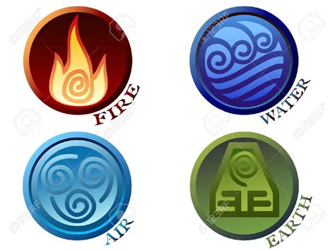 Four Elements Stock Illustrations Cliparts And Royalty