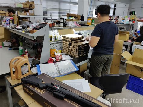 Airsoftnu Reportage Besök I Action Armys Fabrik Taiwan