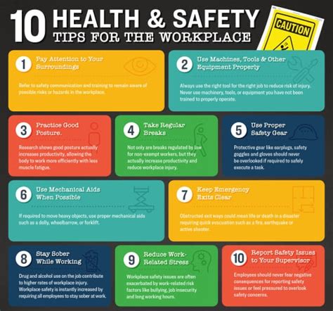 Top 10 Health And Safety Tips For The Workplace Gwg