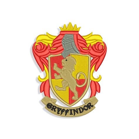 Coat Of Arms Gryffindor Machine Embroidery Designs And Svg Files