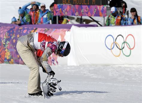 Lindsey Jacobellis Suffers More Snowboard Cross Heartbreak Eva Samkova