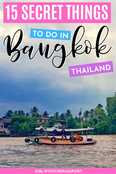 15 Unique And Fun Things To Do In Bangkok Thailand Travel Bangkok