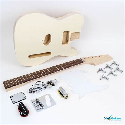 When you purchase these kits, the electronic parts are usually already supplied as a complete harness, so you. TLCT Guitar Kit Flame Maple Top - DIY Guitars