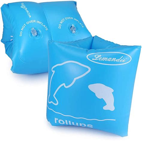 Arm Floaties Inflatable Swim Arm Bands Floater Sleeves Swimming Rings