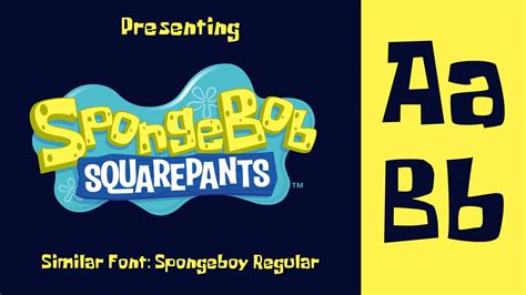 Spongebob Font Download Free Fonts Lab