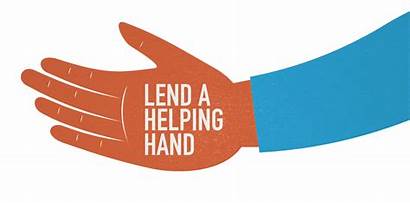 Helping Help Hand Lend Clipart Transparent Clip