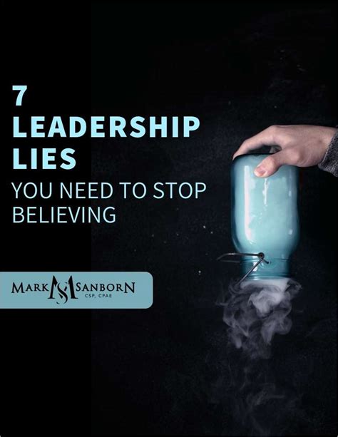 7 leadership lies you need to stop believing free tips and tricks guide