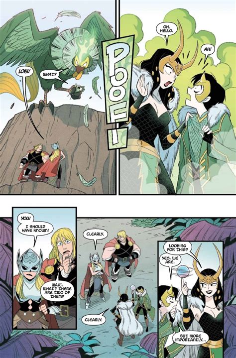 Sneak Peek Preview Of Marvels Thor And Loki Double Trouble 4 Comic