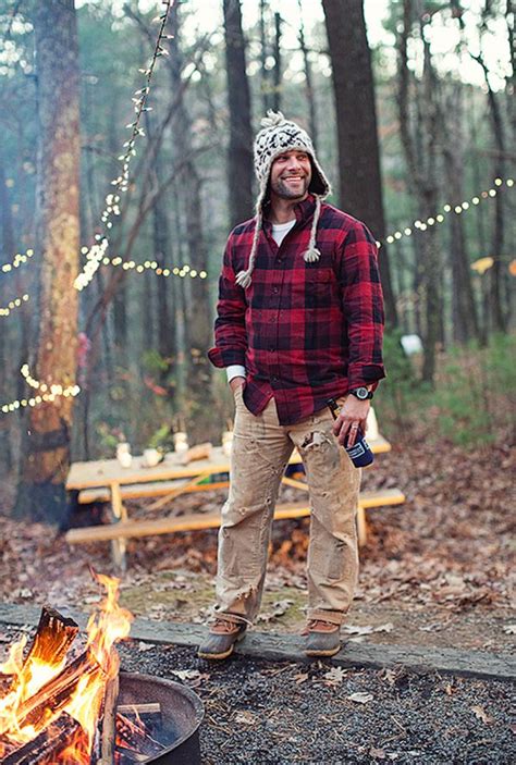 Winter Glamping Giveaway Mens Fashion Rugged Lumberjack Style Mens