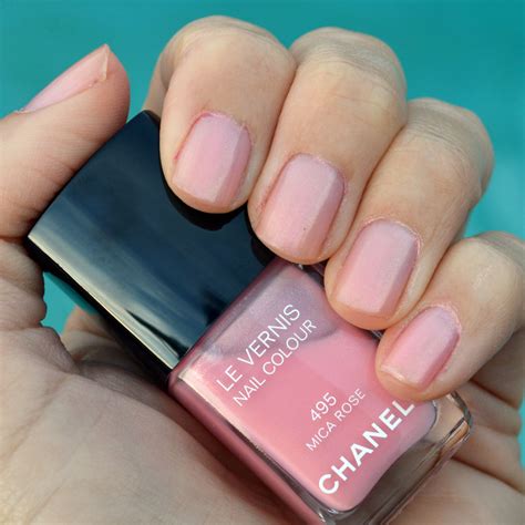 Chanel Mica Rose Nail Polish Review Bay Area Fashionista
